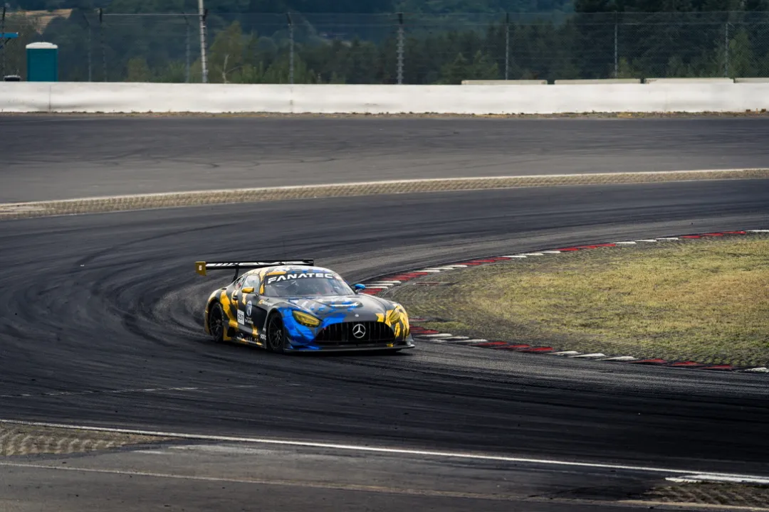 GT3 car on the Nordschleife